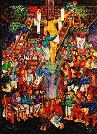La Crucifixion de Jesus Nazareno by Victor Vasquez Temp, 1995